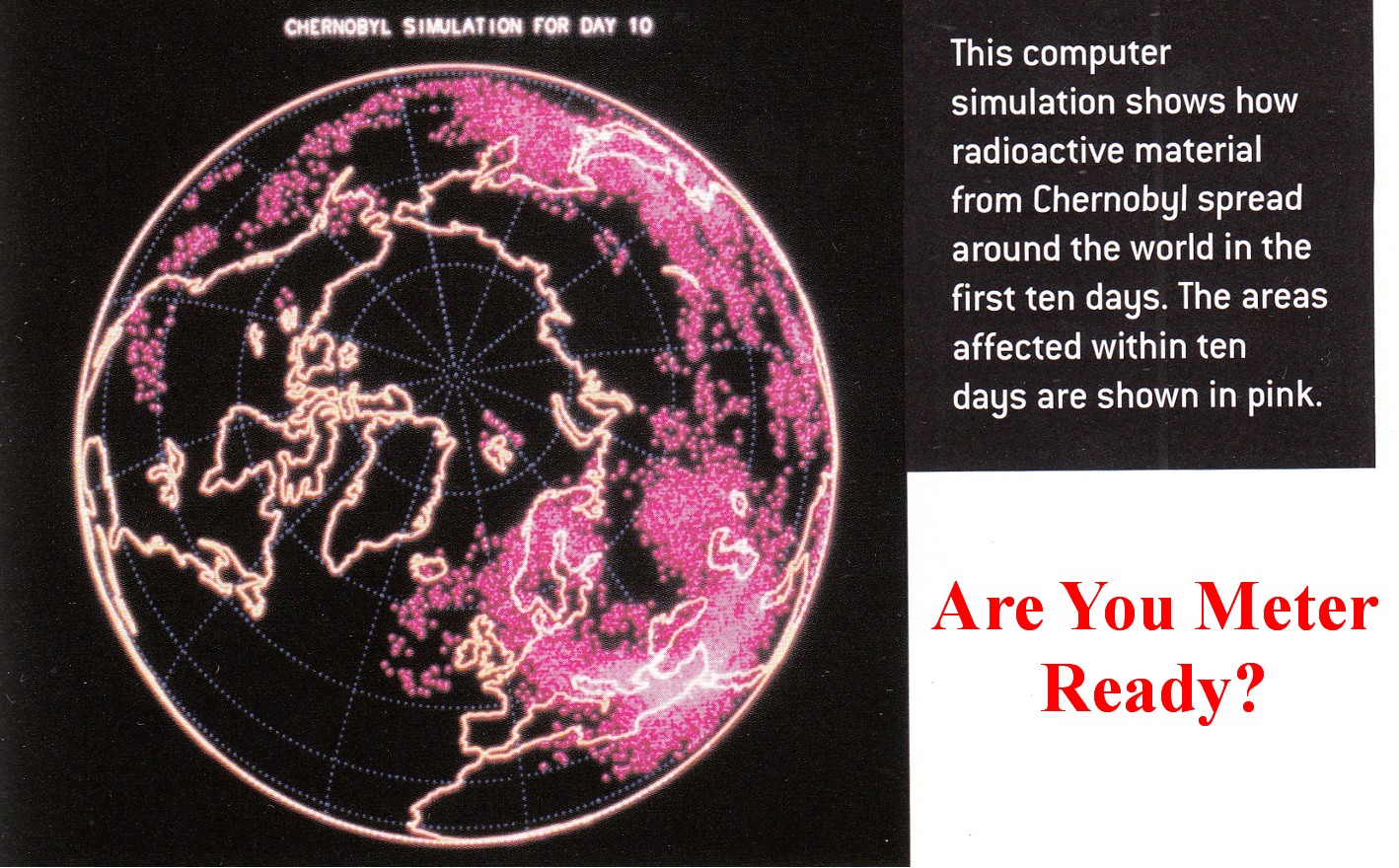 How Fast Nuclear Radiation Can Spread Around The World!